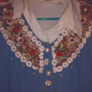 Vintage 90s denim dress